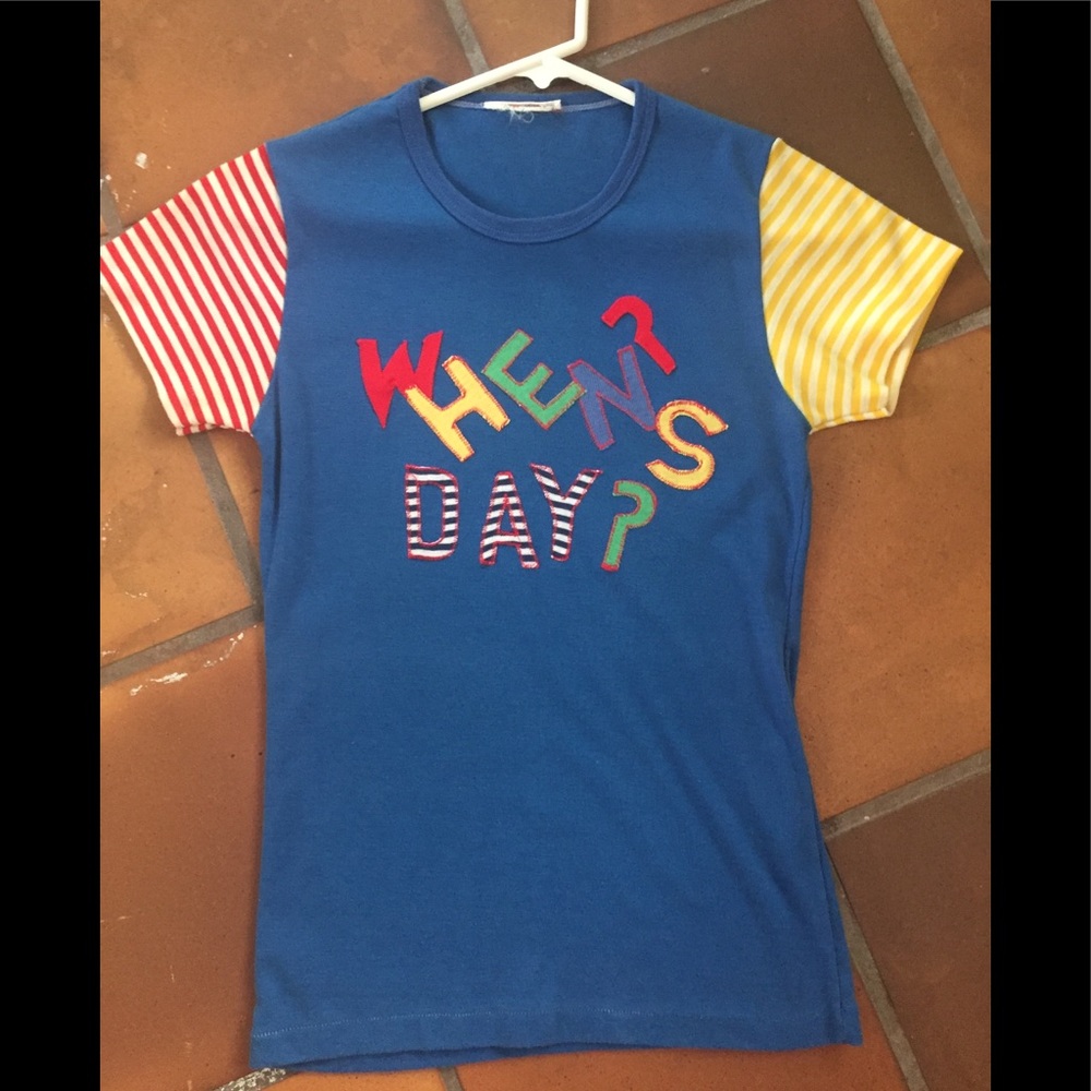Late 60’s-early70s Novelty Knit Top